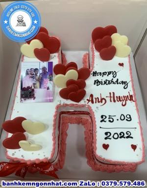 Bánh Kem Chữ Cái 02